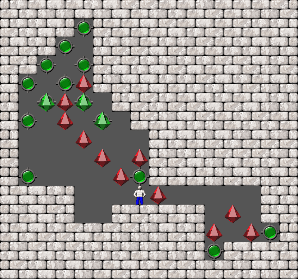 Сокобан More Bugs collections уровень 502